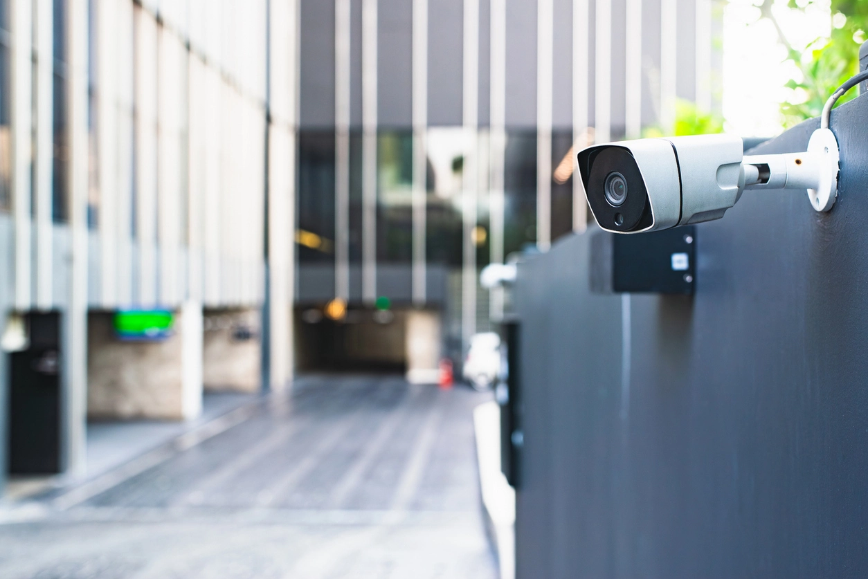bank restricted area surveillance cameras