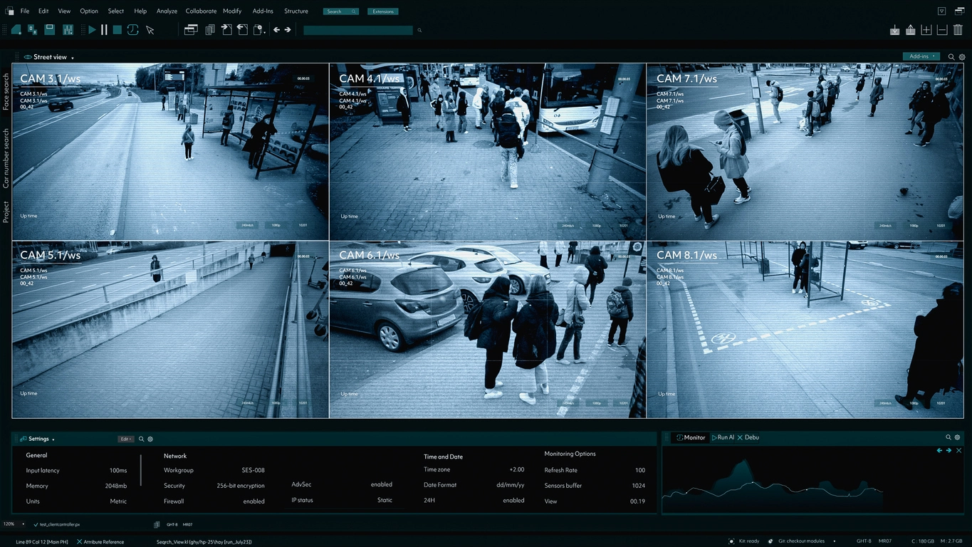cannabis dispensary parking lot surveillance cameras