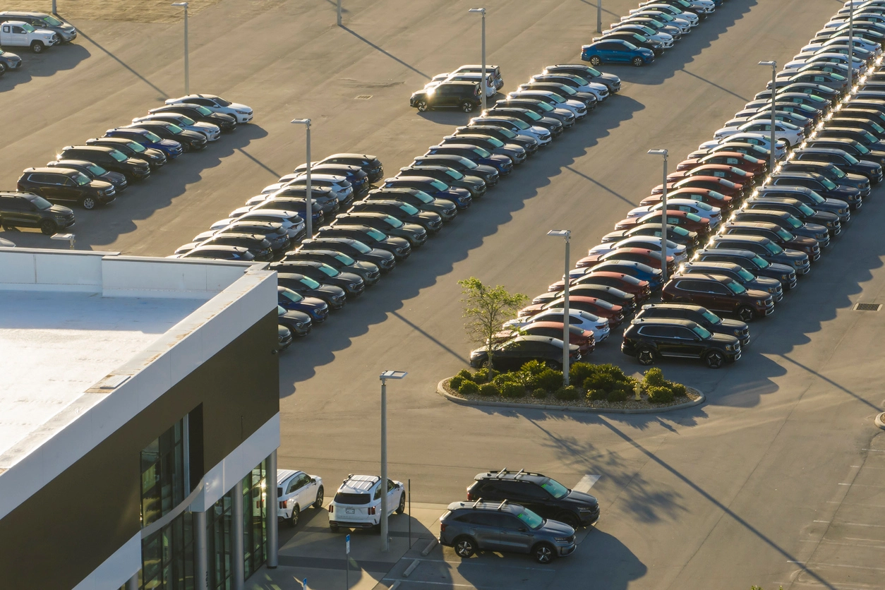 car dealership service drive surveillance cameras