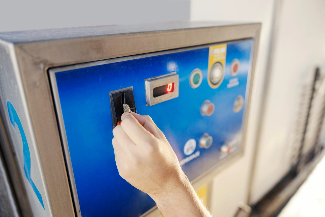 car wash pay station surveillance cameras
