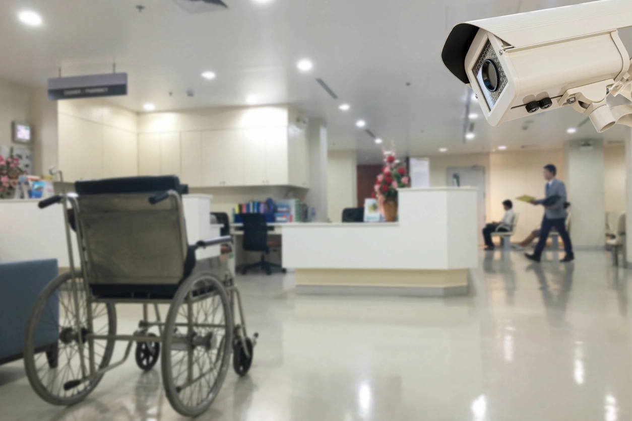 hospital emergency department surveillance cameras