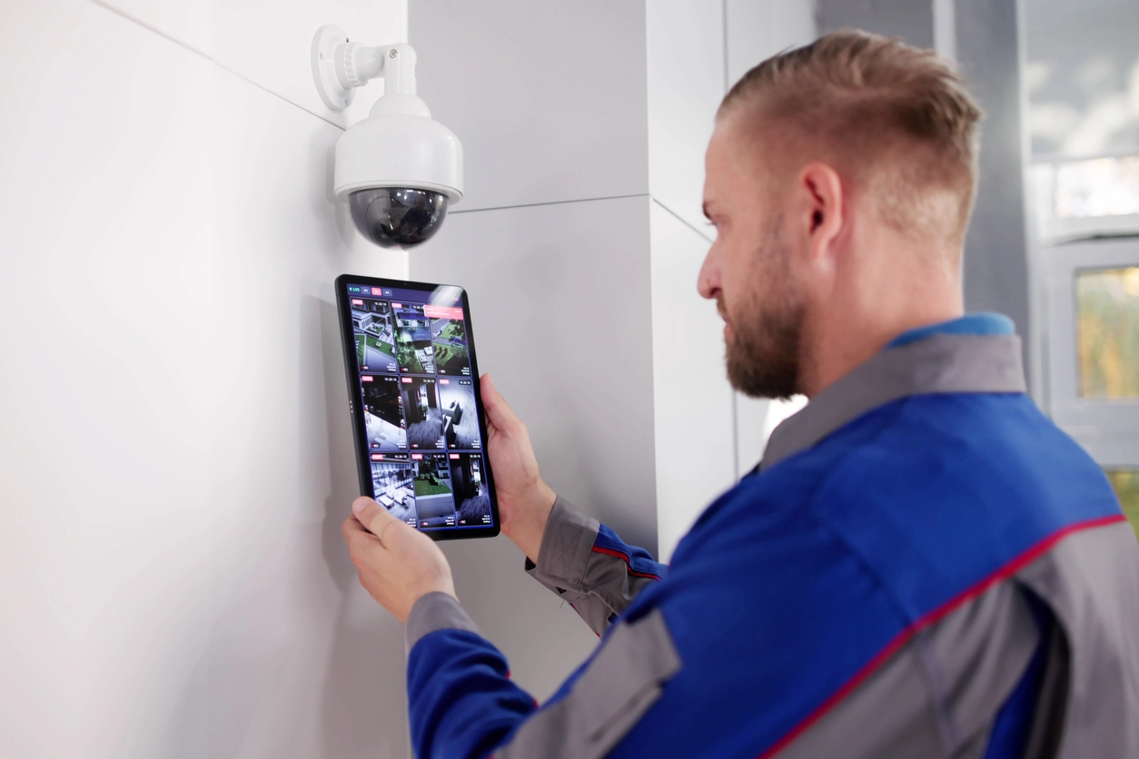 IP camera remote viewing for business surveillance