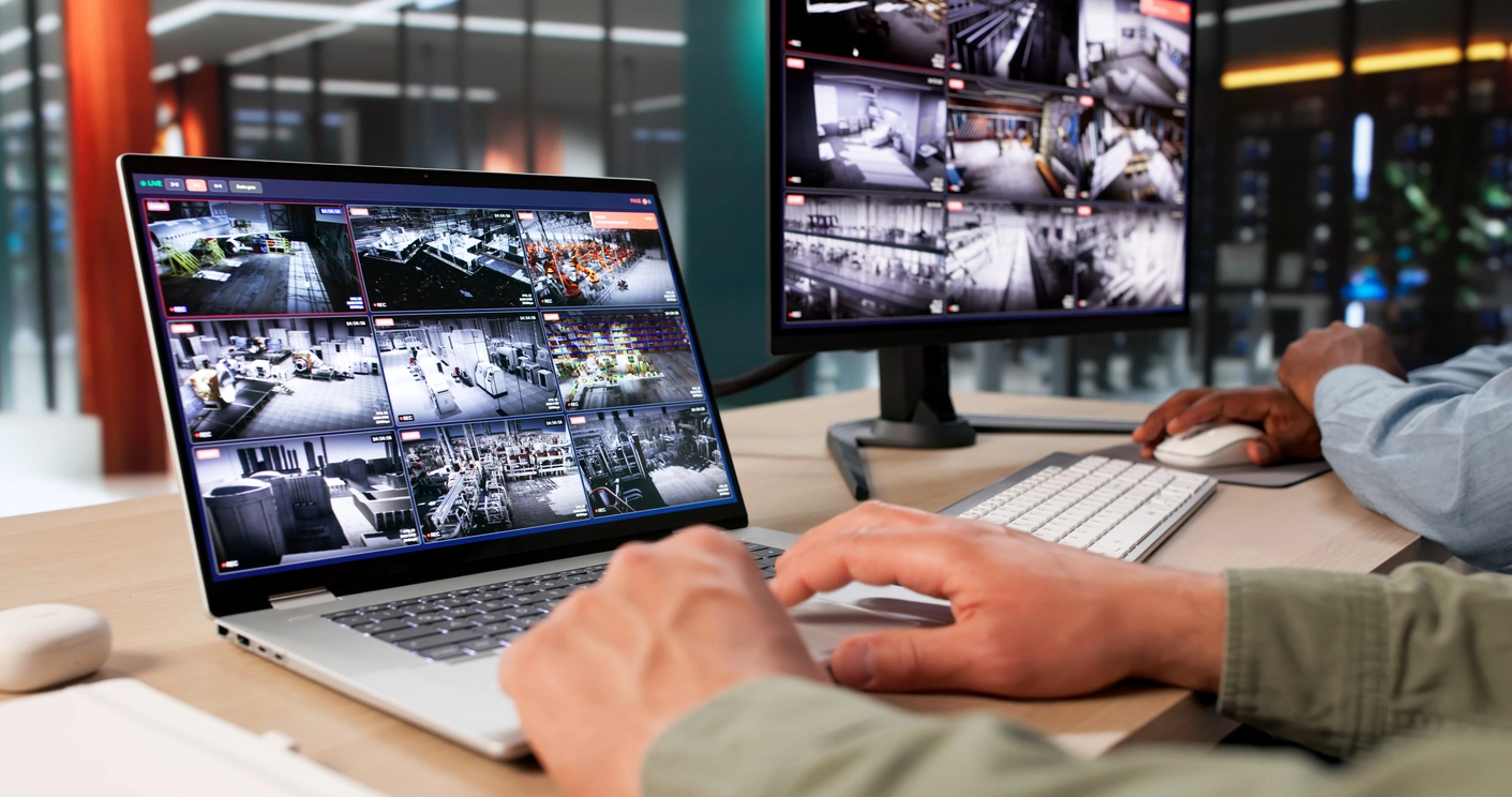remote small business surveillance monitoring