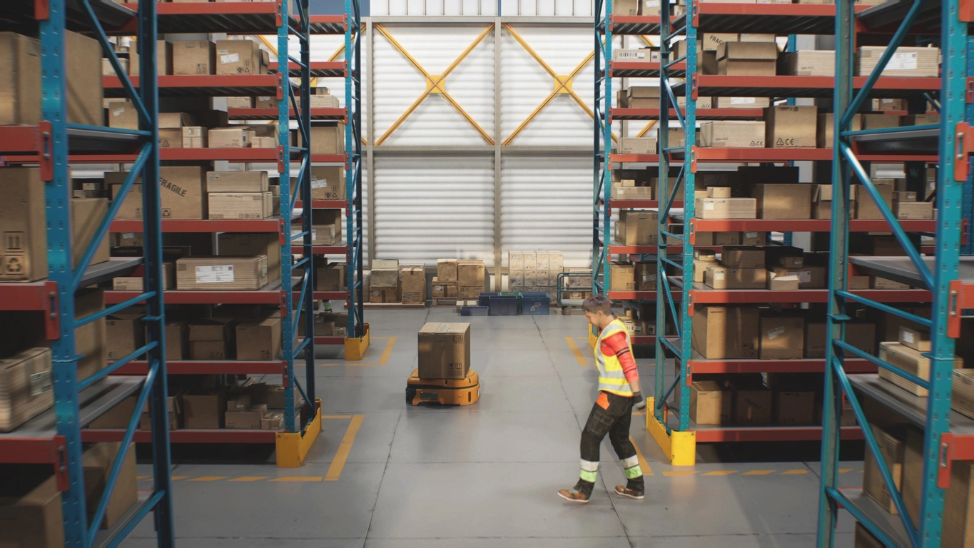 warehouse wireless security camera network for extended coverage