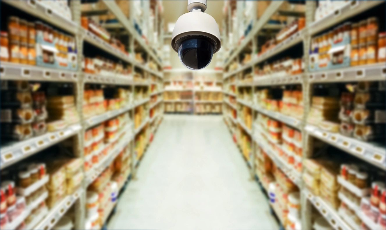 covert security camera used for retail loss prevention monitoring