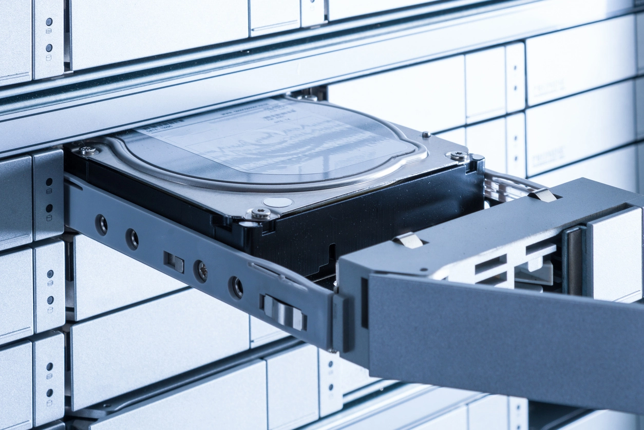 security camera video storage system with NVR hard drives