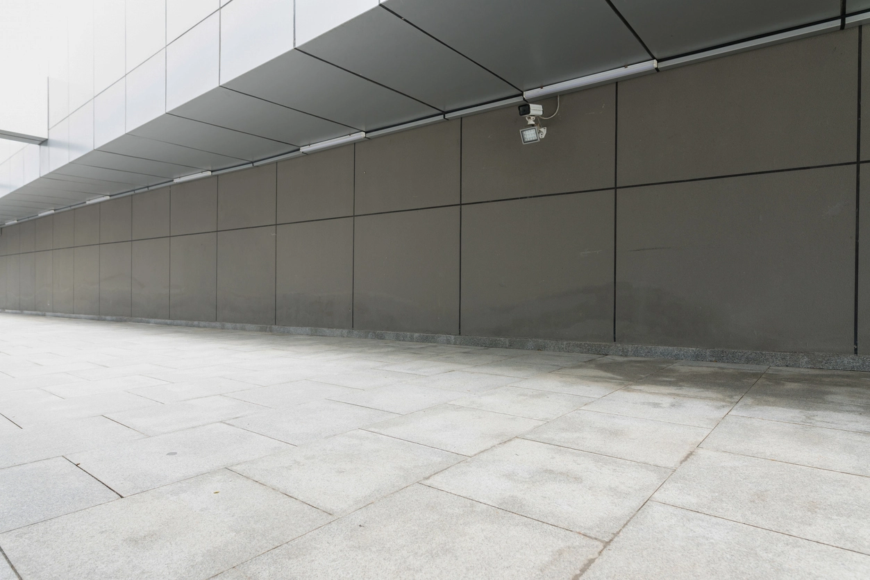 weatherproof security camera monitoring warehouse loading dock