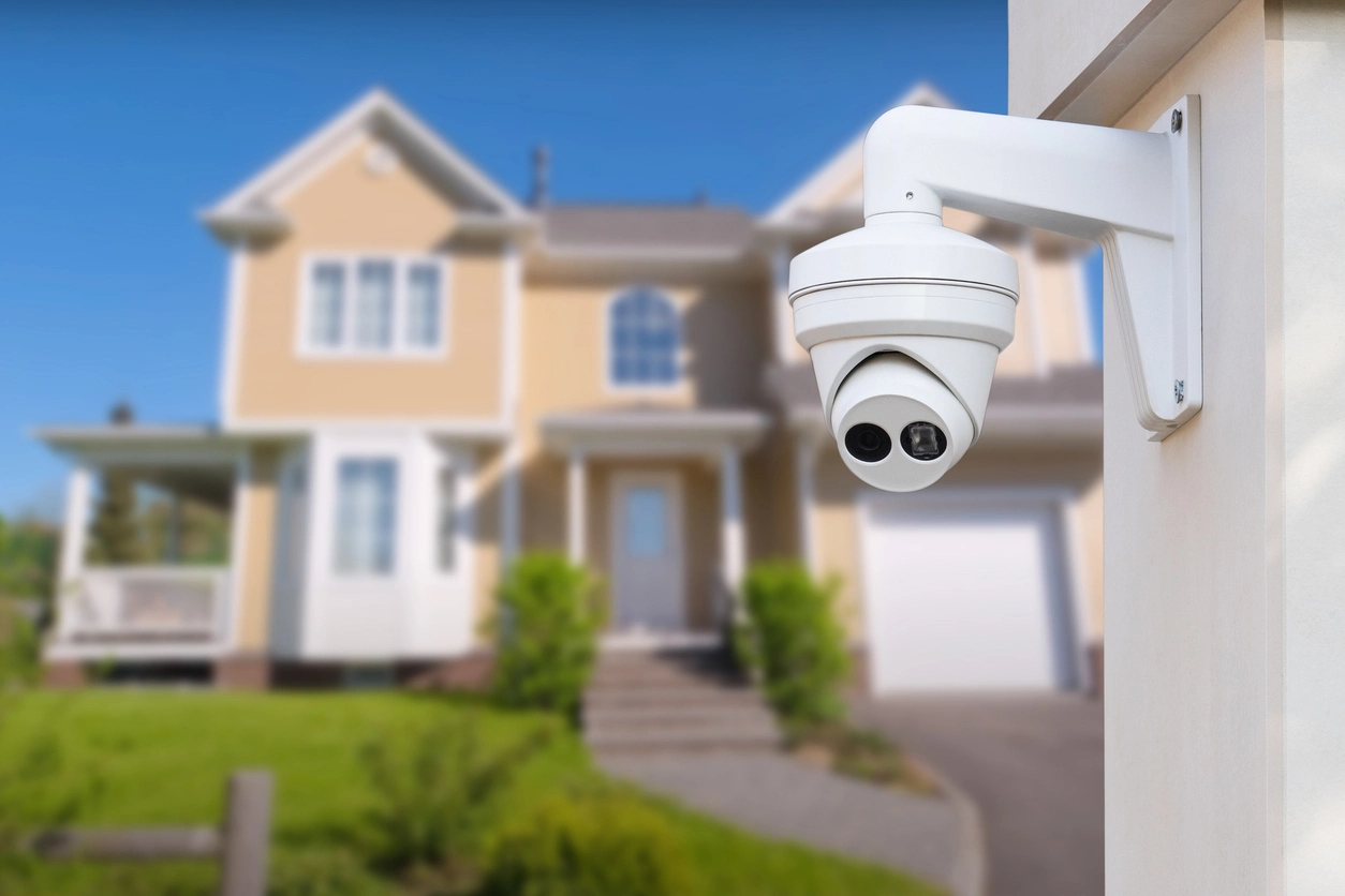 Apartment complex security camera system