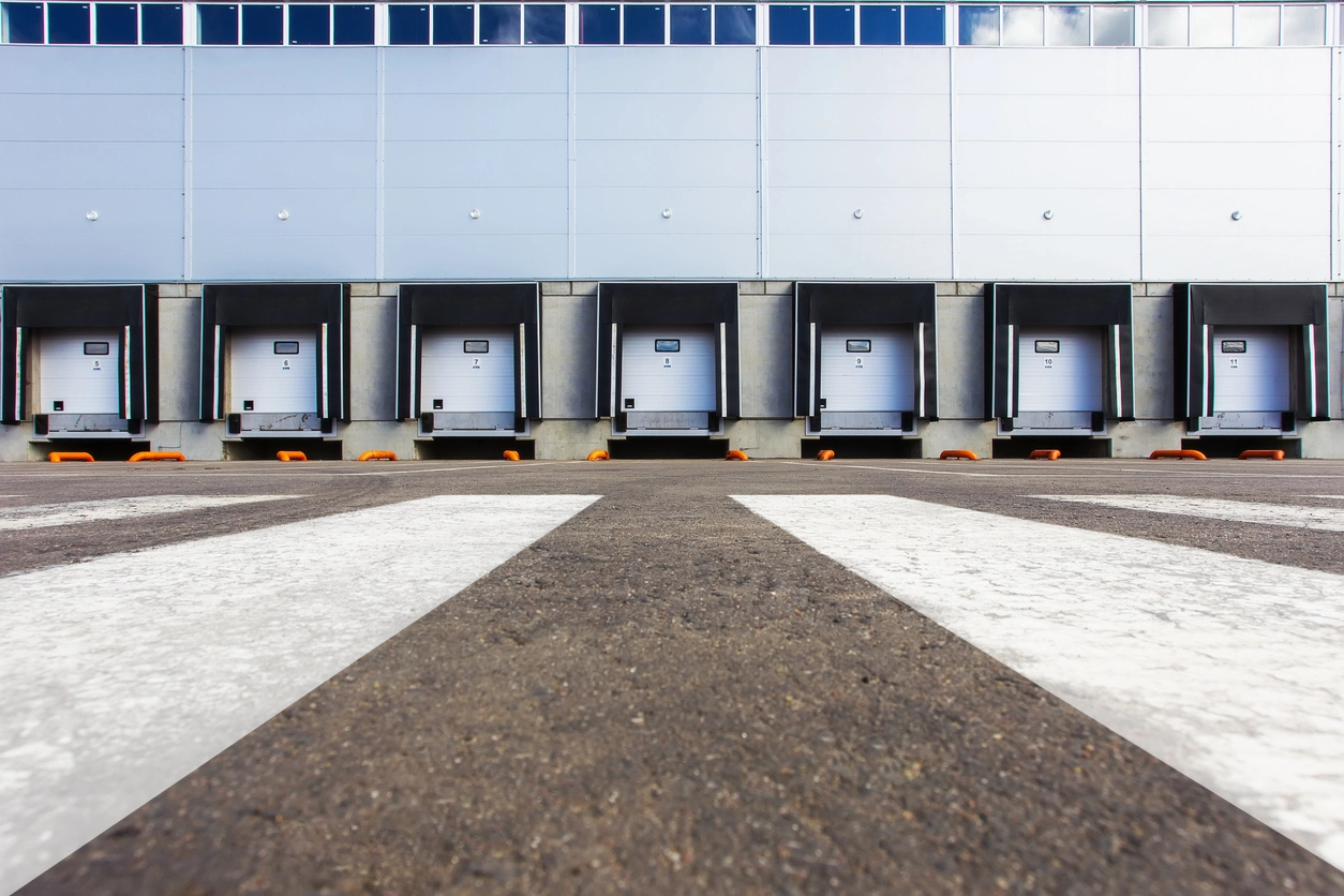 Warehouse and distribution center security camera coverage