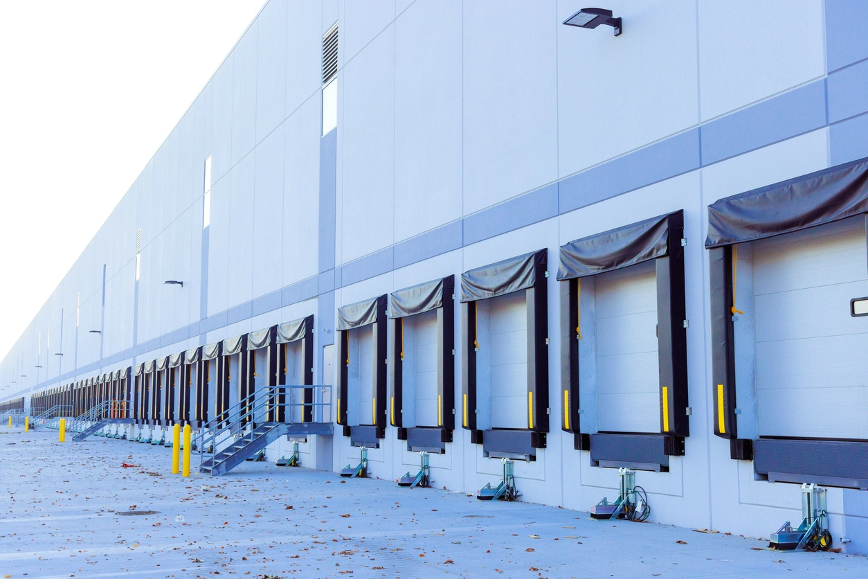 Warehouse loading dock security camera system in Columbus Ohio