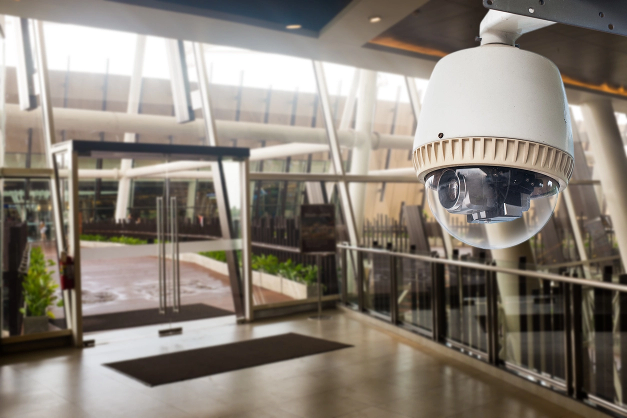 apartment common area security camera coverage