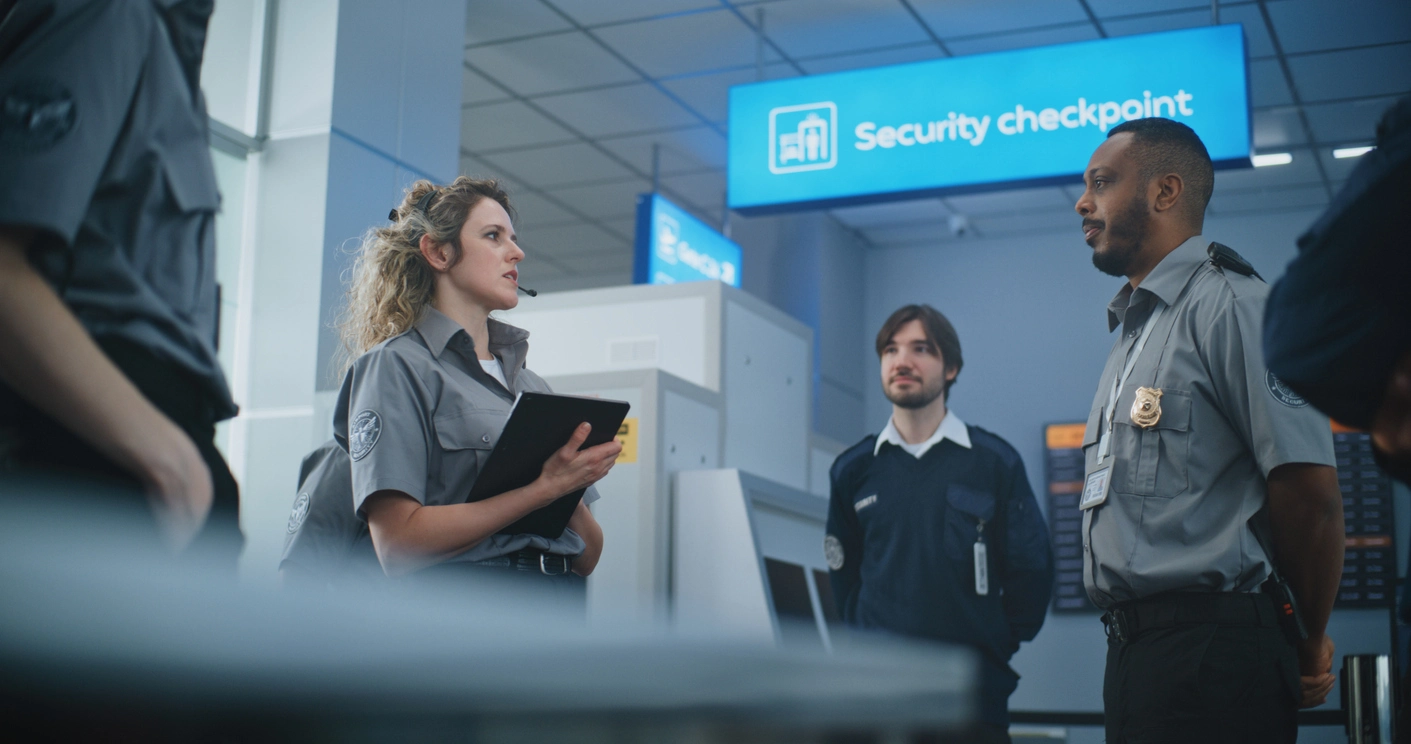 conference event security equipment rentals for registration and screening