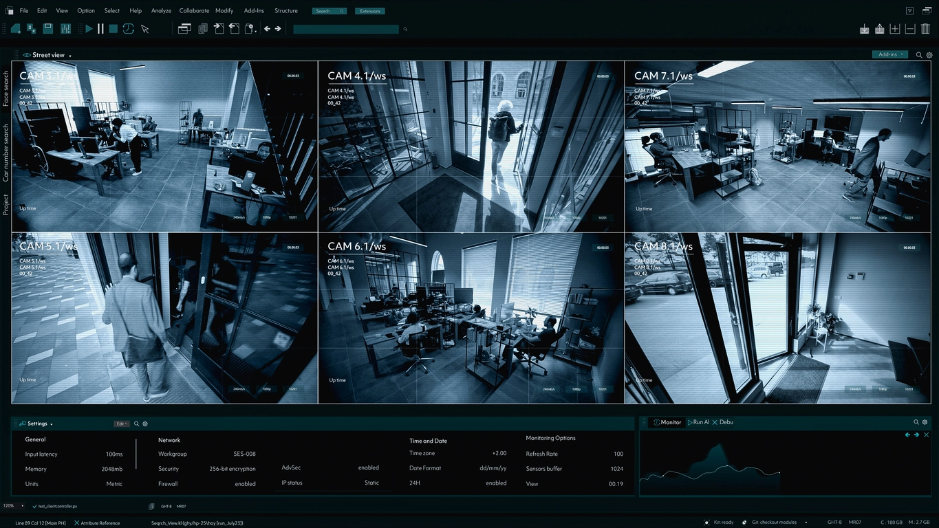 security camera video storage timeline for accident and incident review