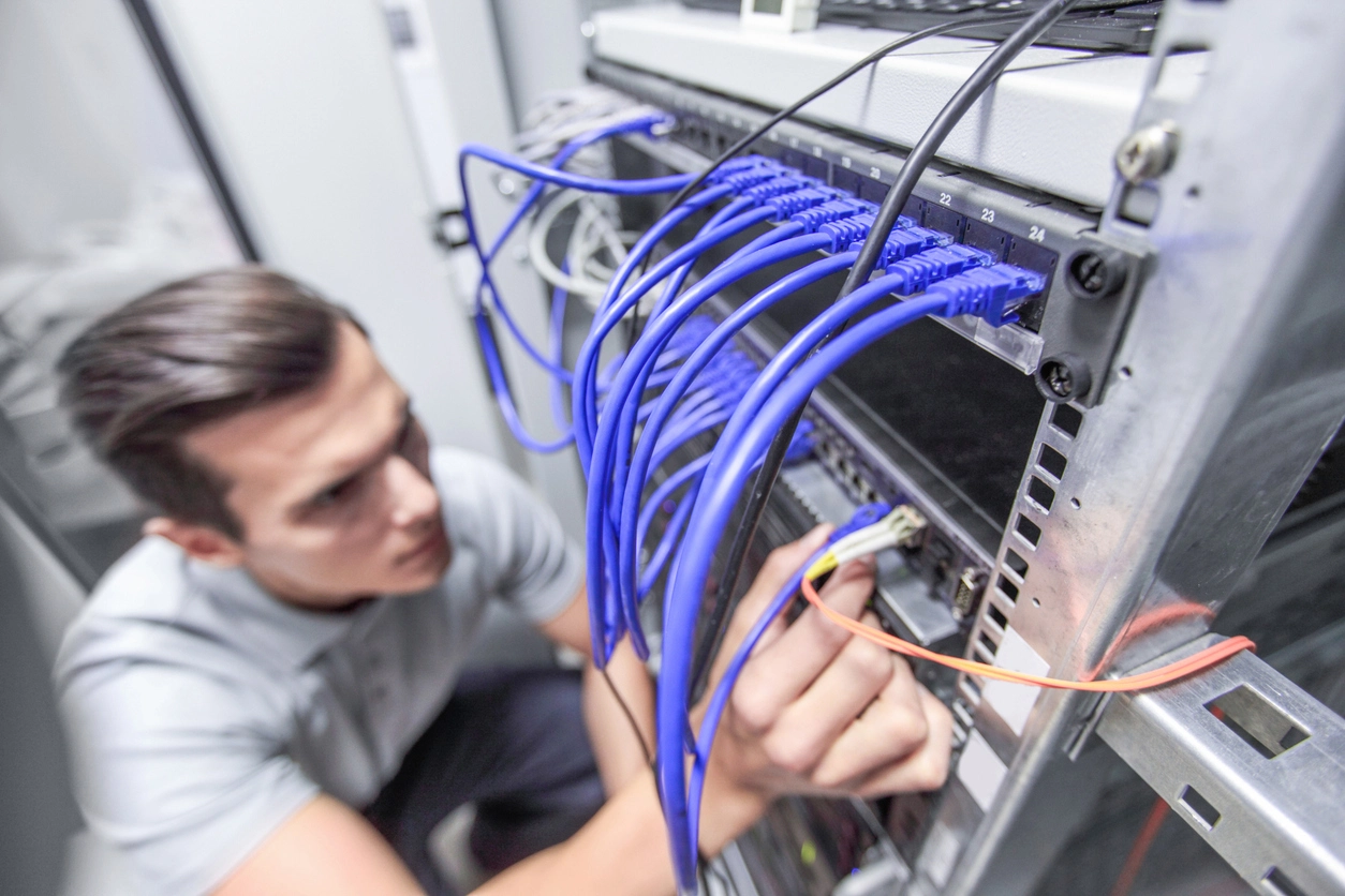 IP over coax security camera upgrade using existing coax cabling