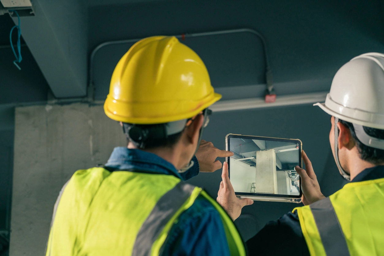 virtual walkthrough reviewing security camera coverage areas in business