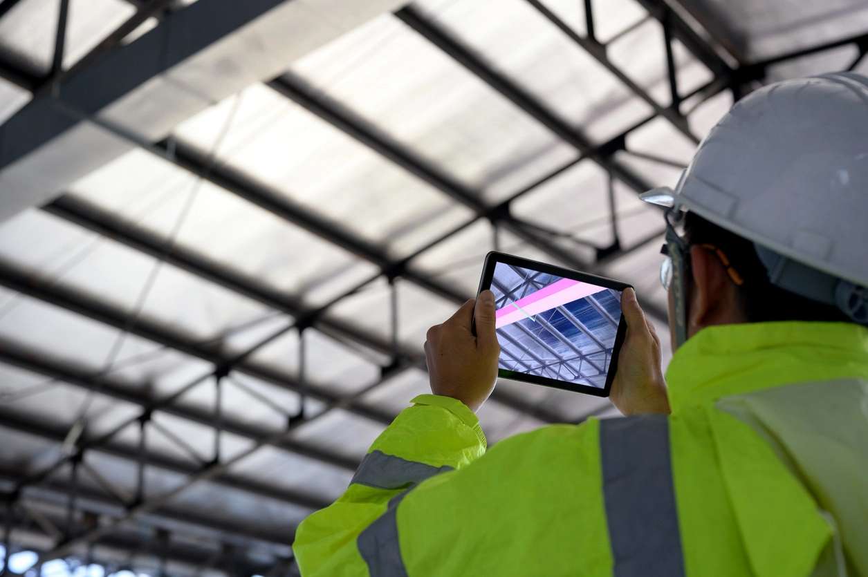 remote security camera consultation reviewing camera mounting location